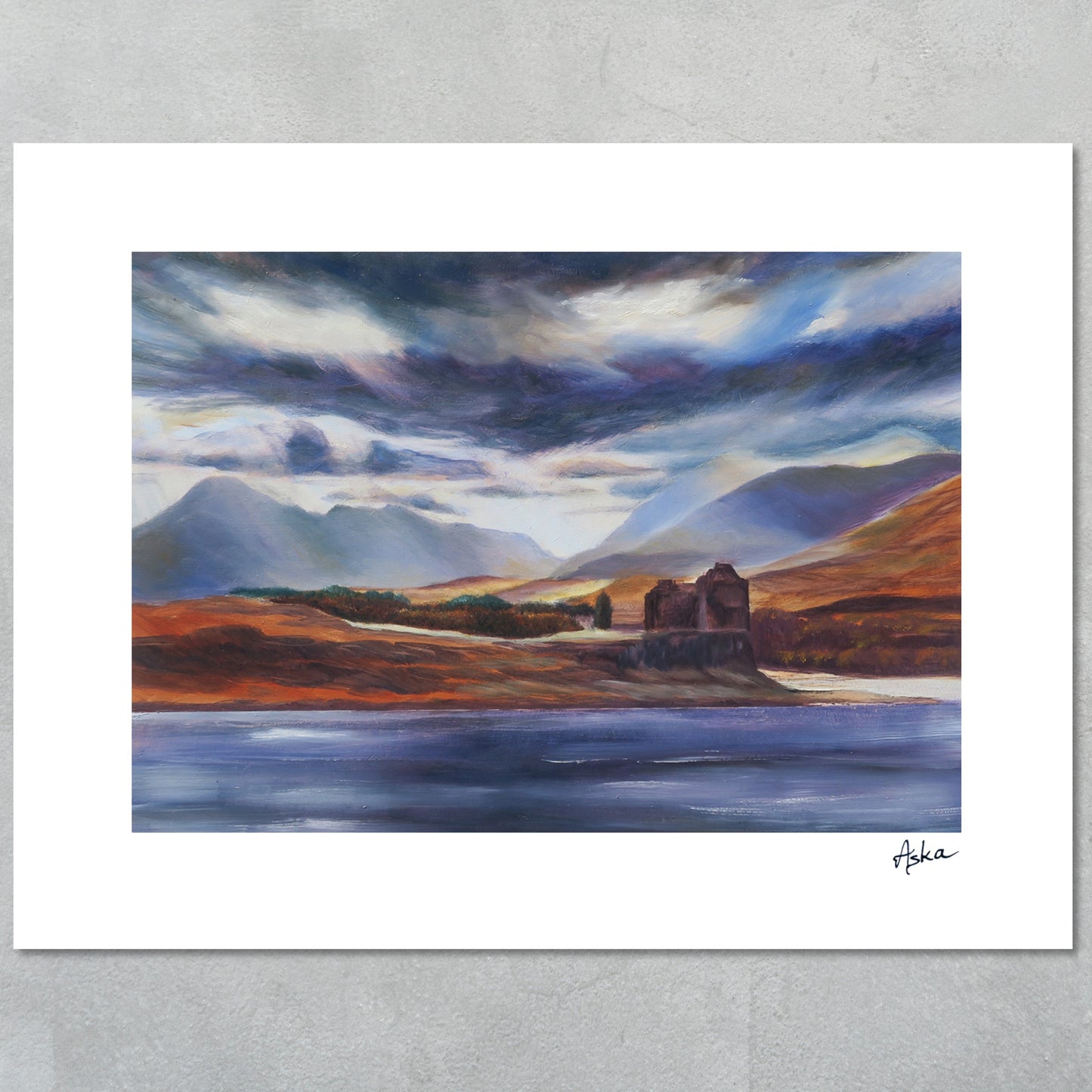 Autumn Duart Castle - Limited Edition Print