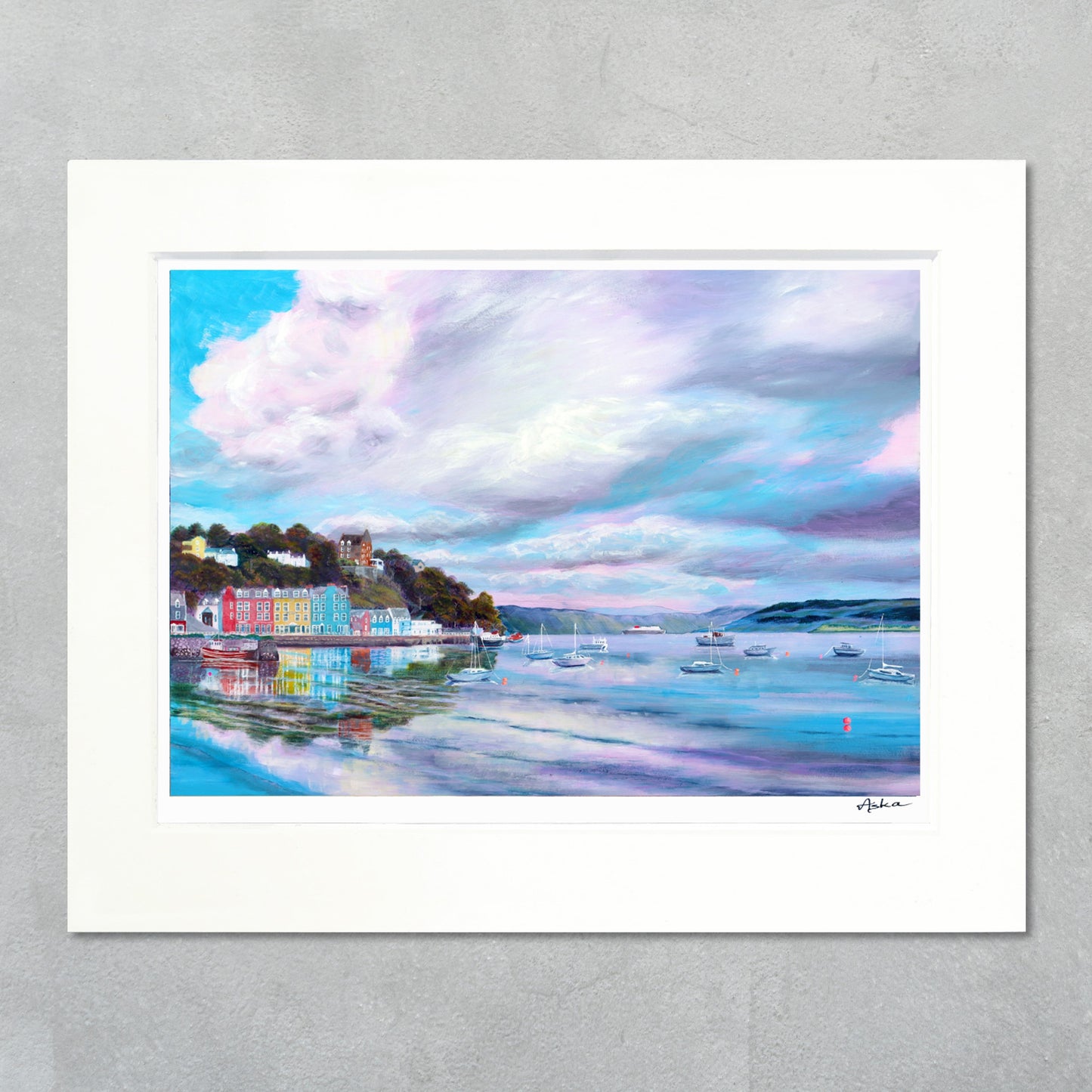 Tobermory Reflections - Print