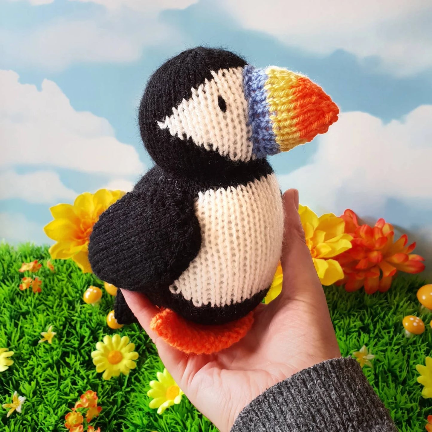 Barry Puffin Knit Kit