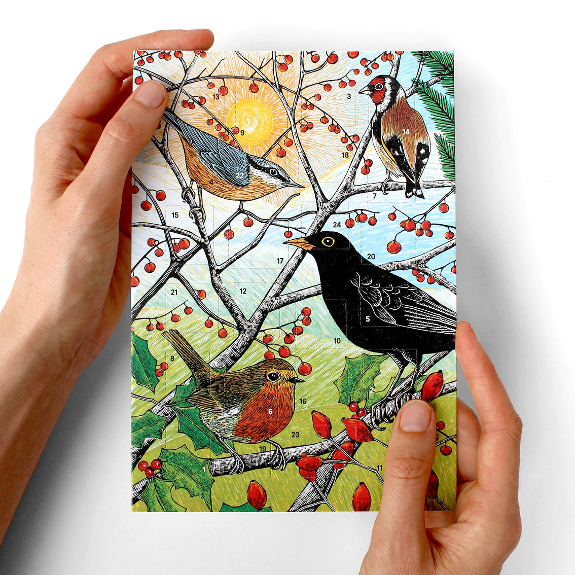 Advent Calendar Greetings Card