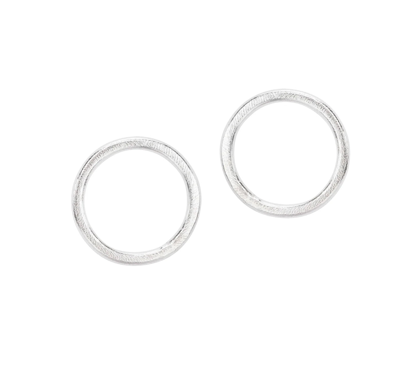 Circle Stud Earrings