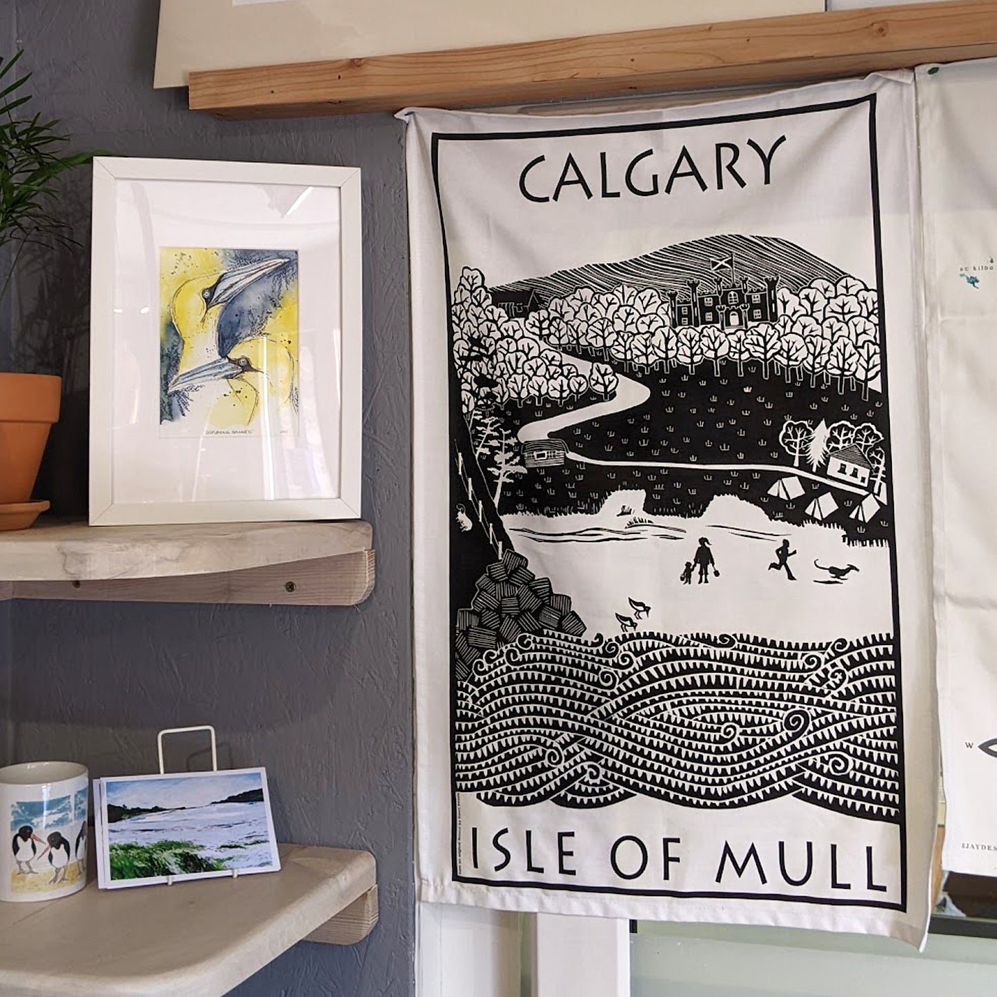 Calgary Tea Towel
