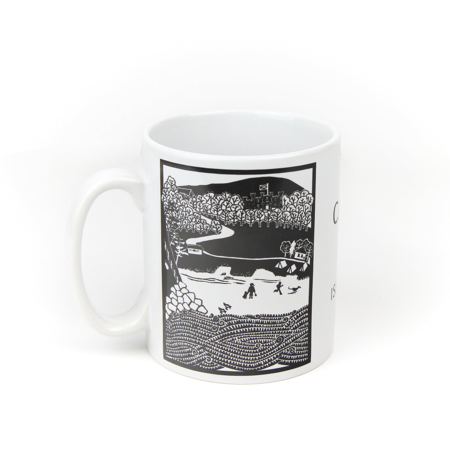 Calgary Bay Linocut Mug