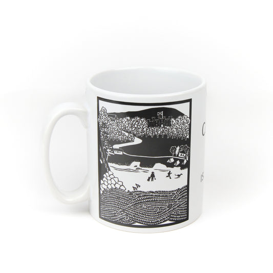 Calgary Bay Linocut Mug