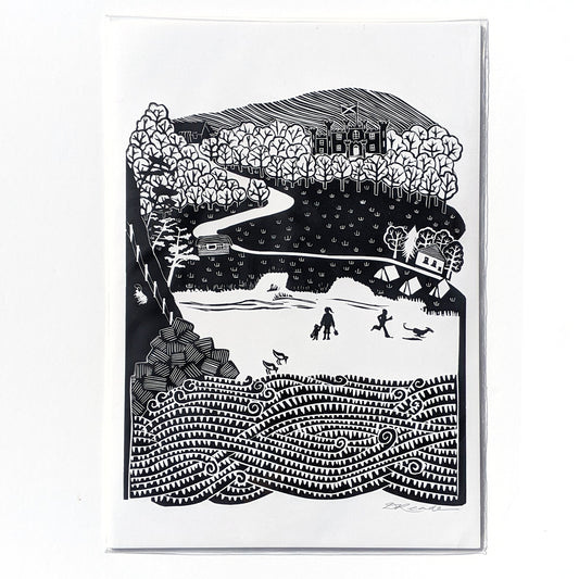 Calgary - Digital Print Unframed