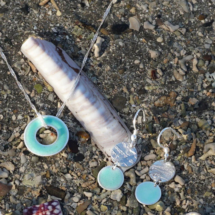Memories of the Beach Pendant - Turquoise