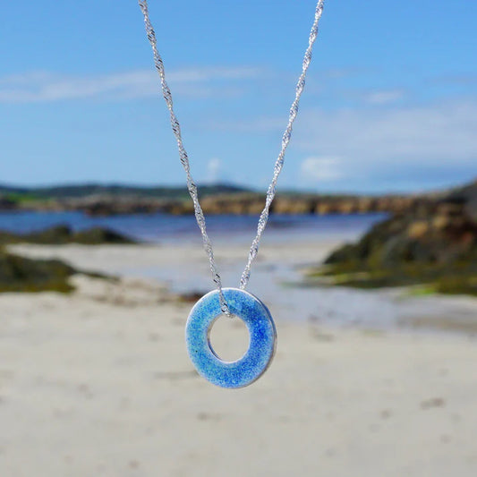 Memories of the Beach Pendant - Blue