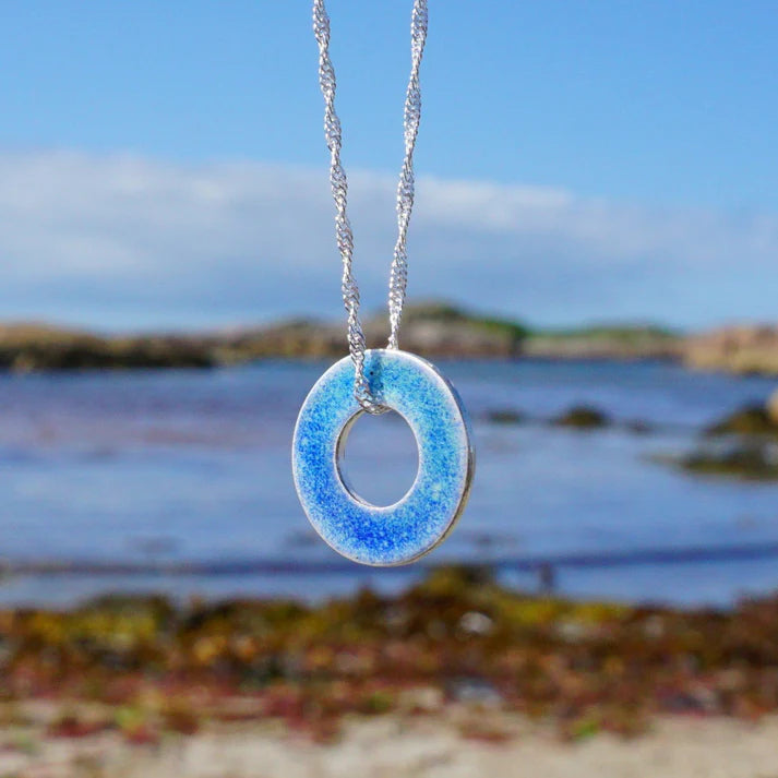 Memories of the Beach Pendant - Blue