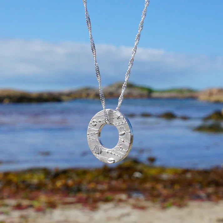 Memories of the Beach Pendant - Blue