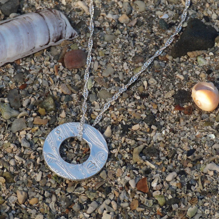 Memories of the Beach Pendant - Turquoise