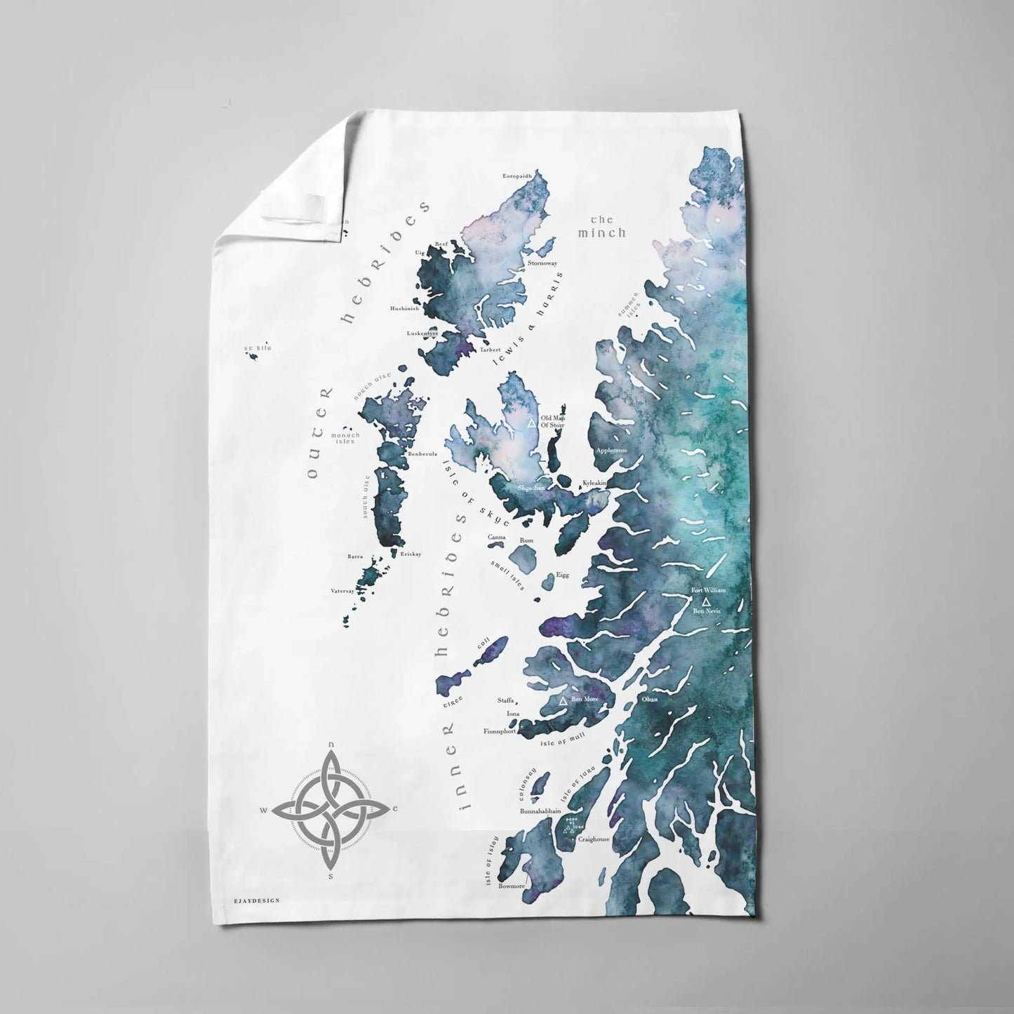 Hebrides Tea Towel