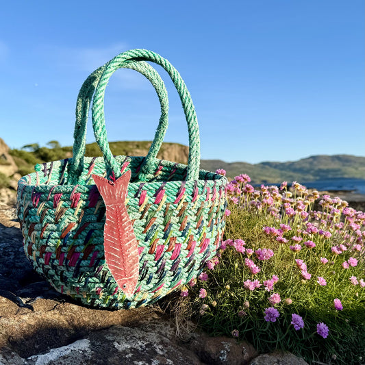 Fishing Rope Shopping Baskets