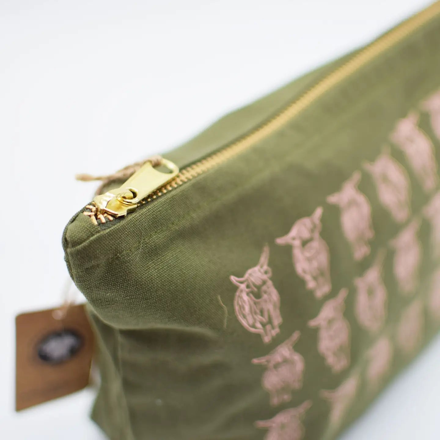 Highland Cow Wash Bag