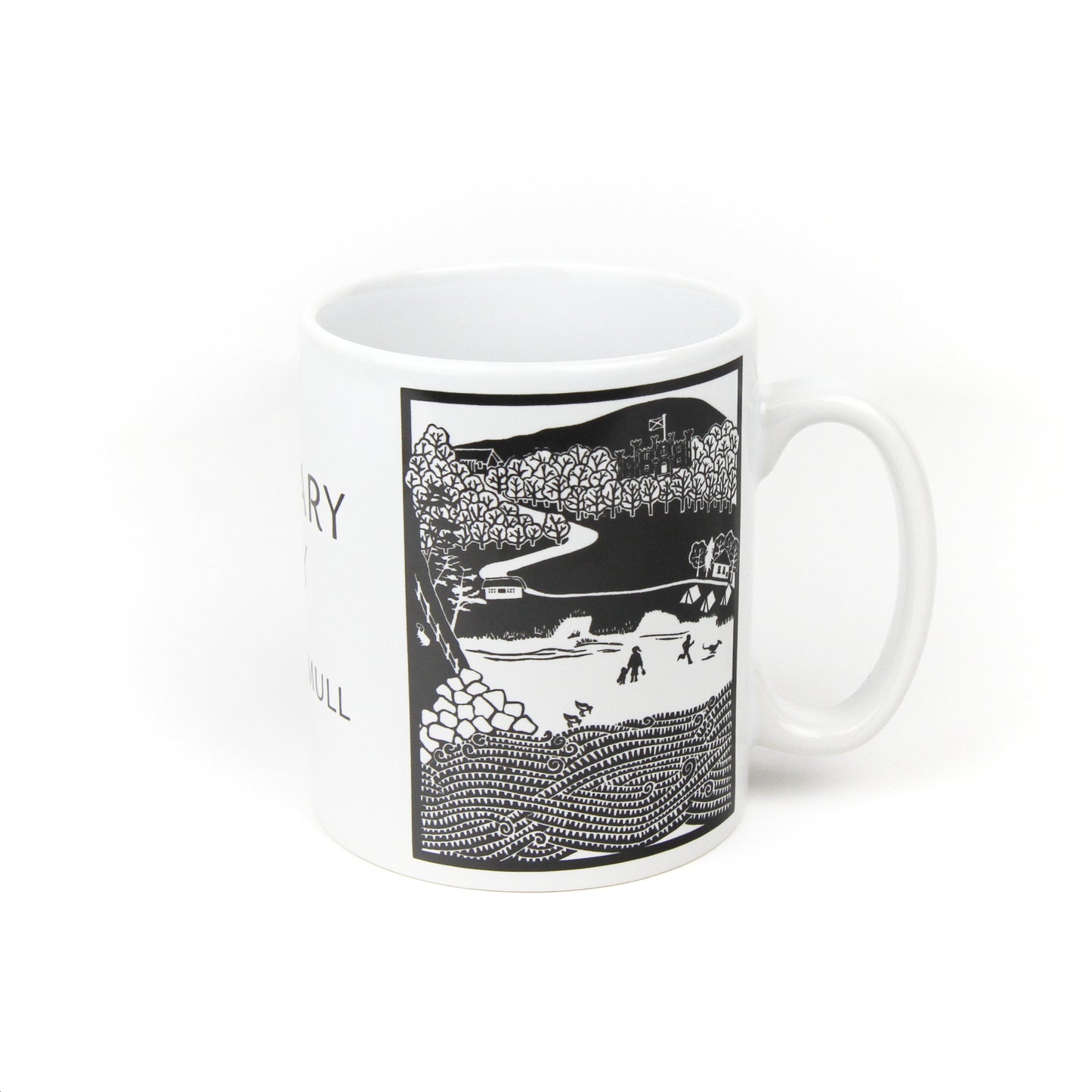 Calgary Bay Linocut Mug