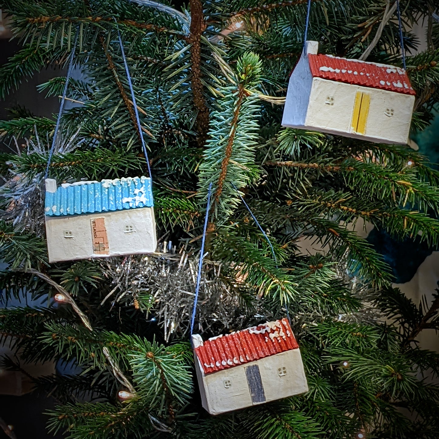 Snowy House - Hanging Decoration