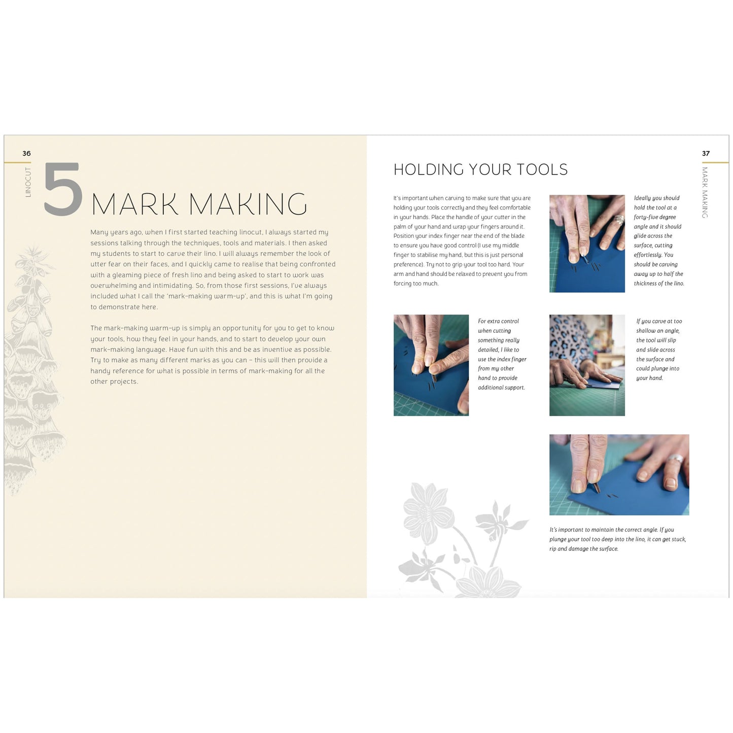 Linocut - A Creative Guide to Making Beautiful Prints - Book