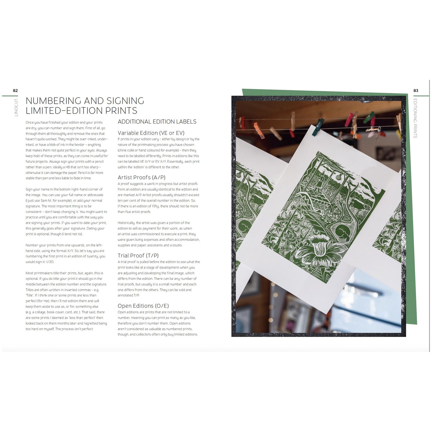 Linocut - A Creative Guide to Making Beautiful Prints - Book