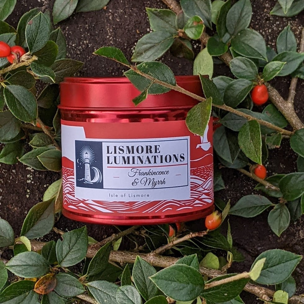 Christmas Candle Tin