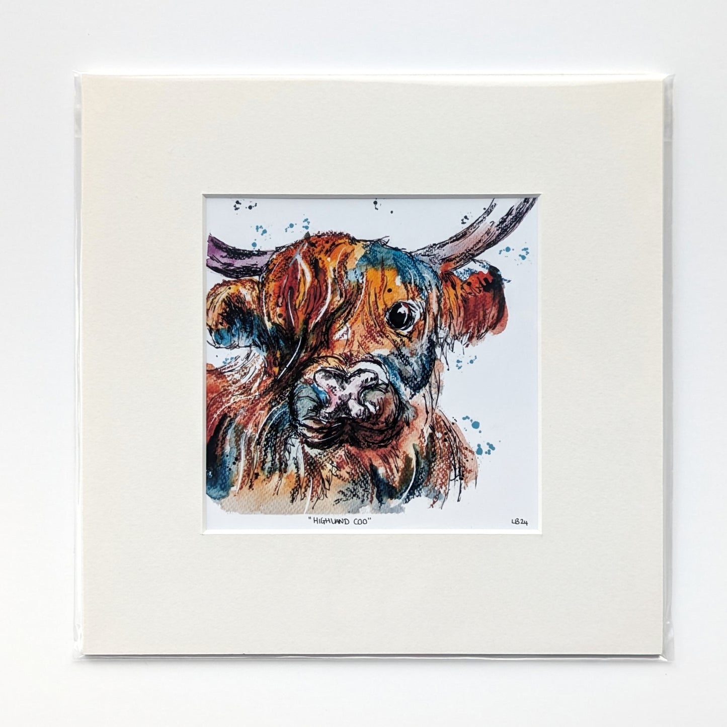 Highland Coo - Print
