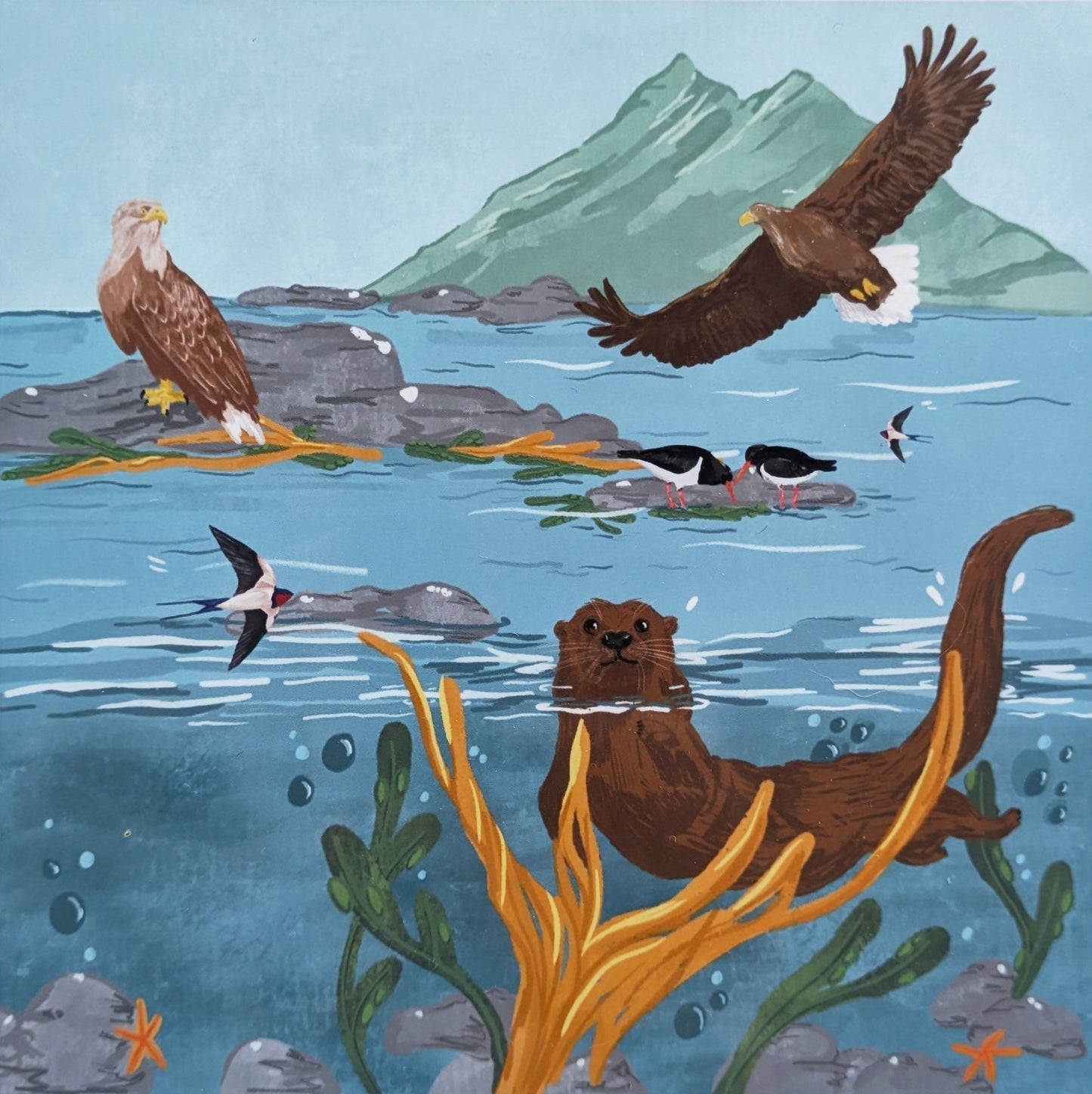 Summer by the Loch - Print