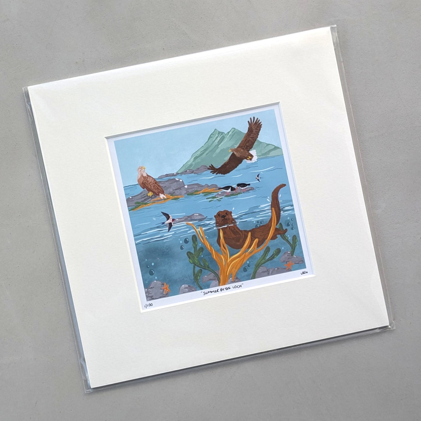 Summer by the Loch - Print