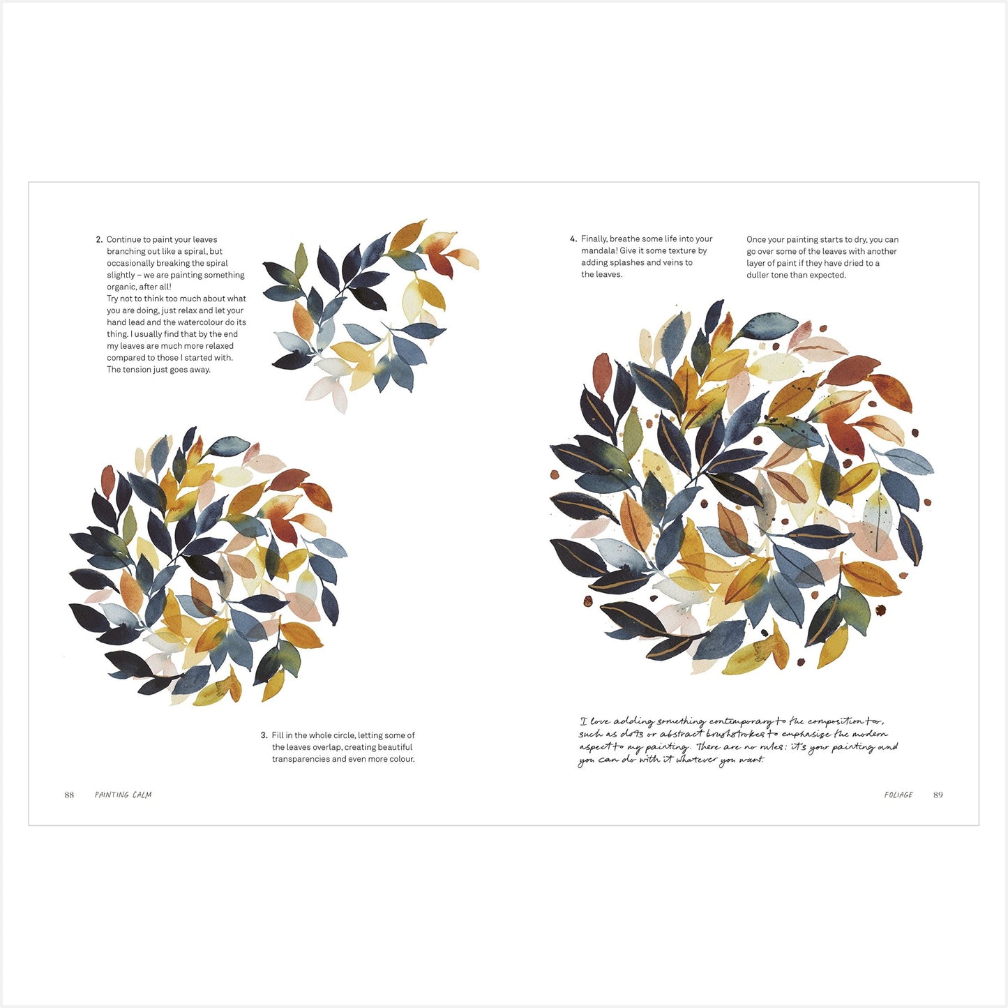 Painting Calm - Watercolour Book