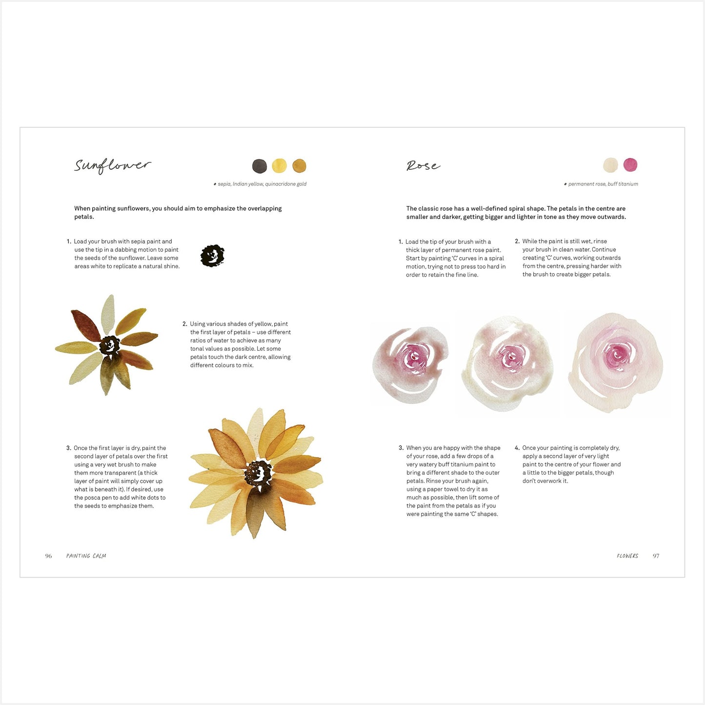 Painting Calm - Watercolour Book