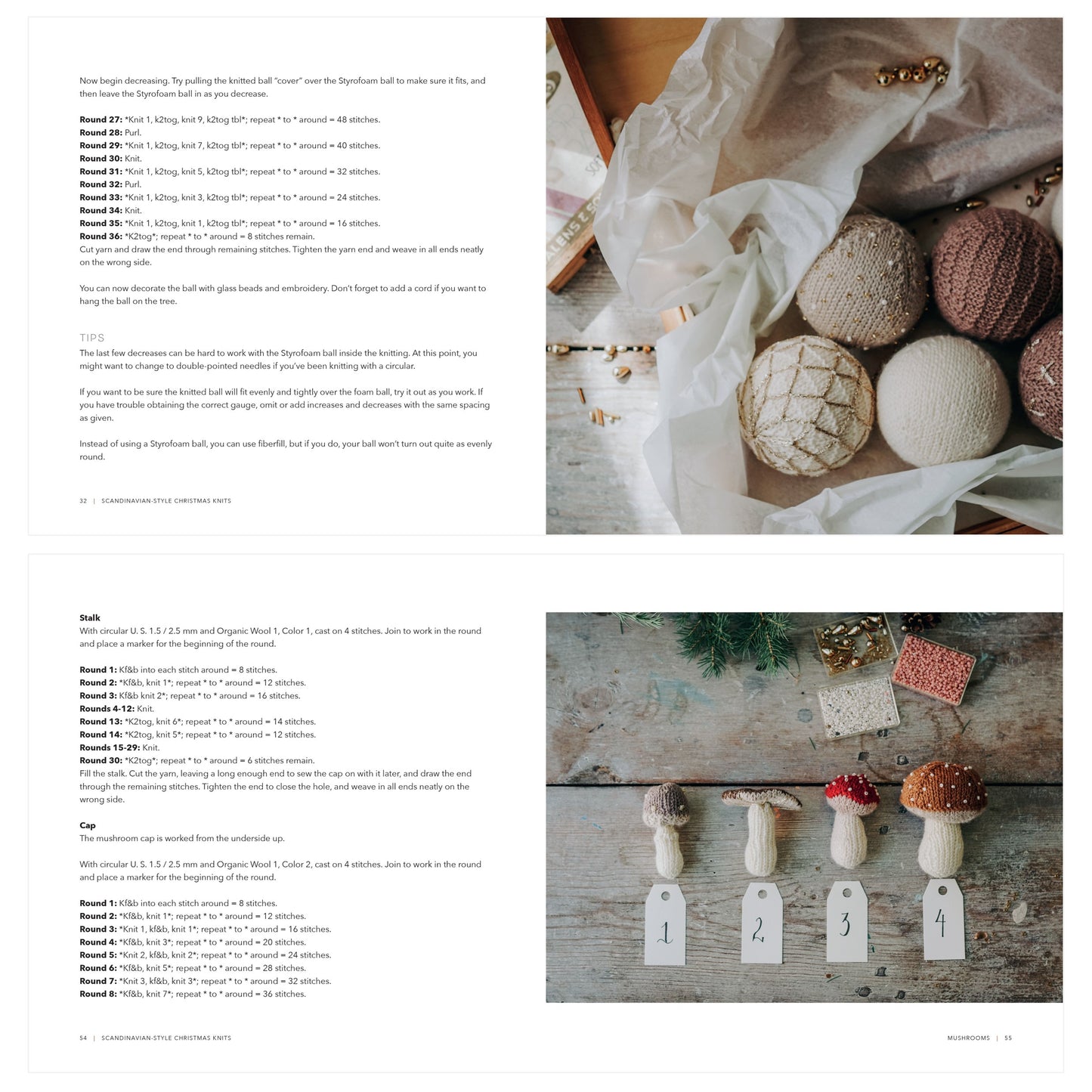 Scandinavian Style Christmas Knits - Book