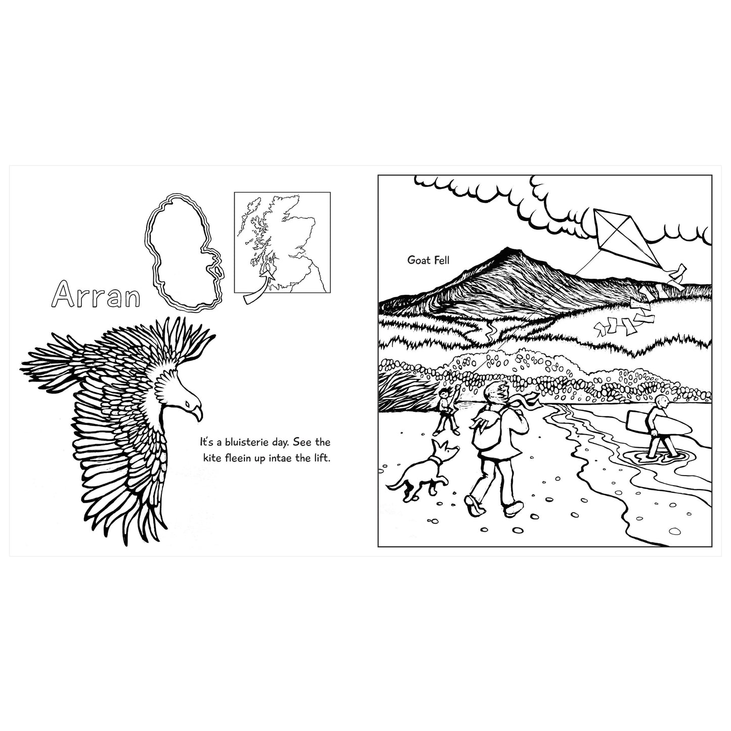 Scottish Islands: A Colouring Book