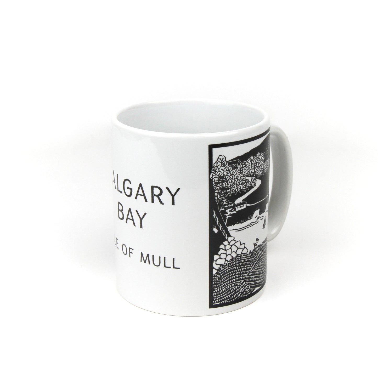 Calgary Bay Linocut Mug