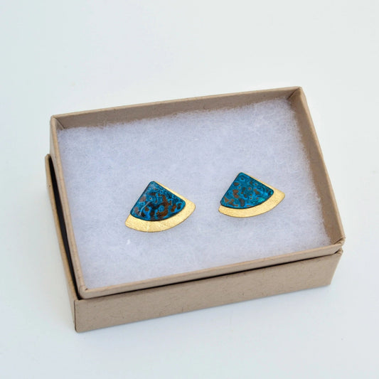 Art Deco Stud Earrings