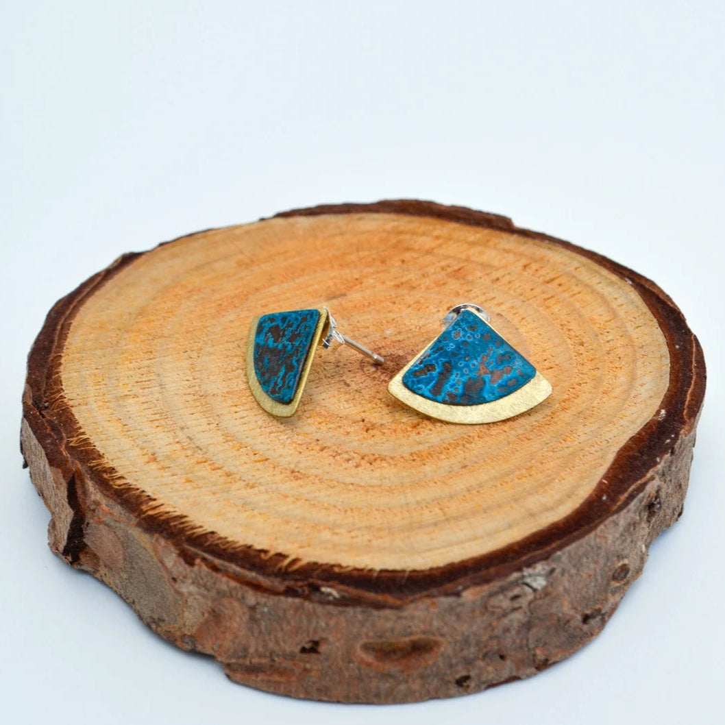 Art Deco Stud Earrings