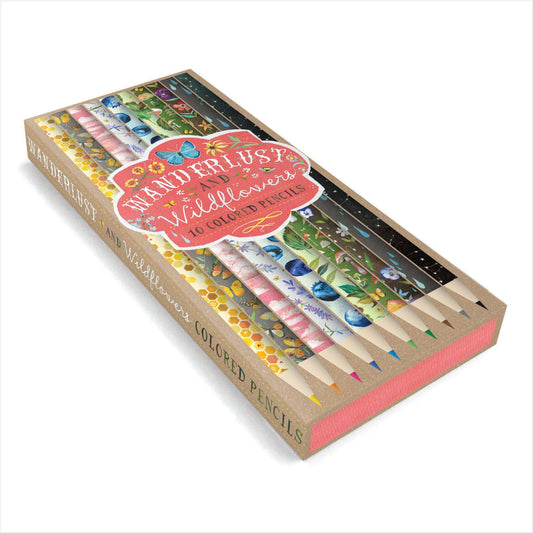 Coloured Pencils - Wanderlust and Wildflower