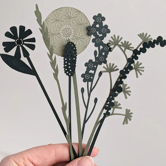 Blue & Green Flower Posy