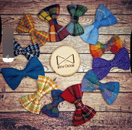 Dog Bow Tie - Harris Tweed