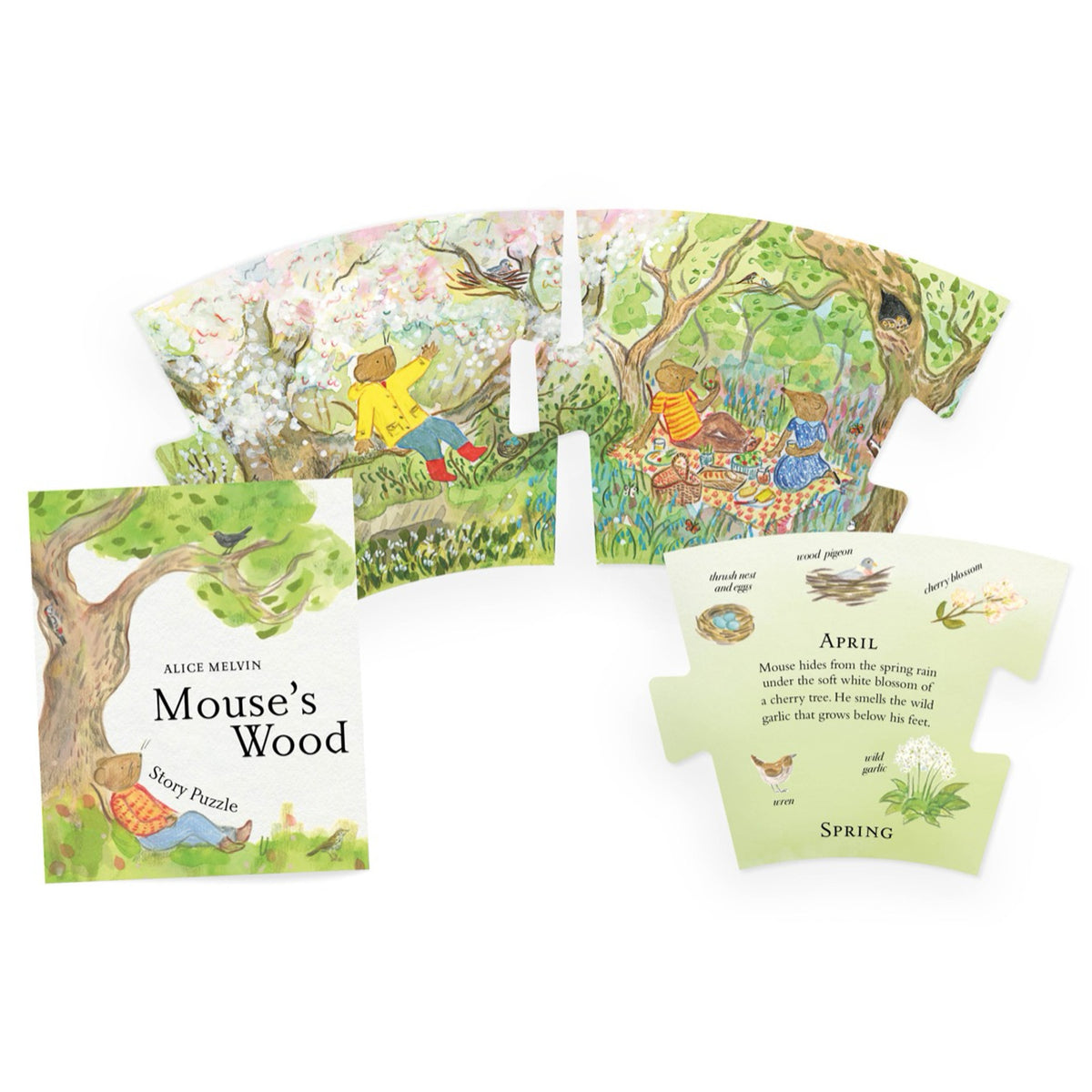 Mouses Wood Story Puzzle