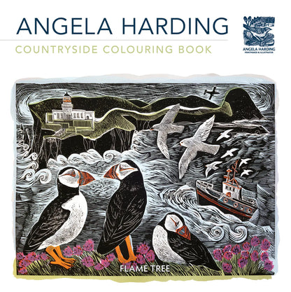 Angela Harding Countryside Colouring Book