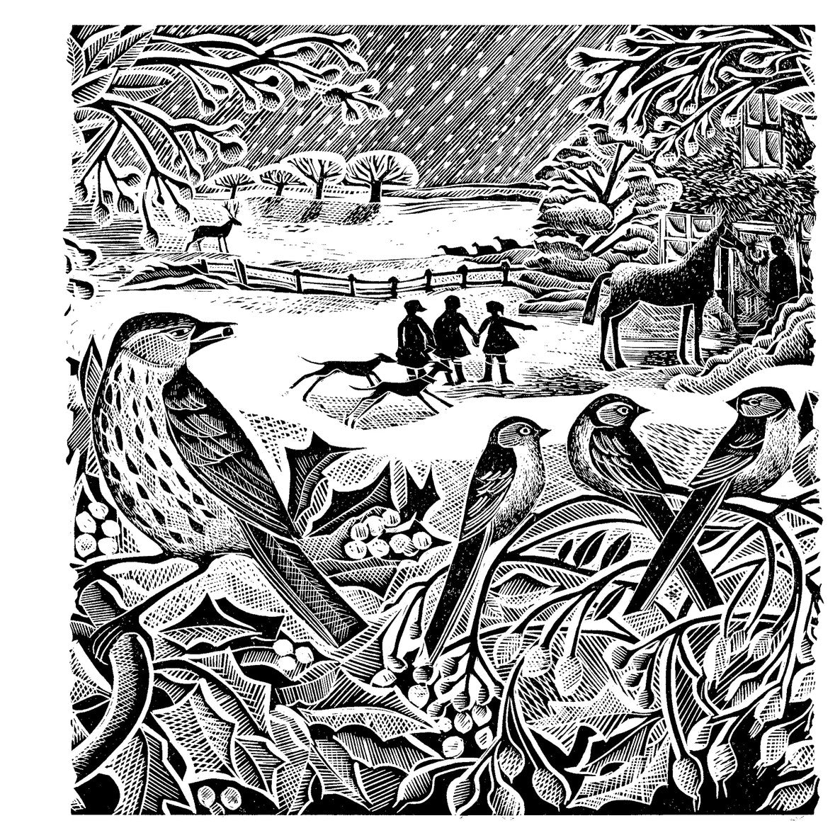 Angela Harding Countryside Colouring Book