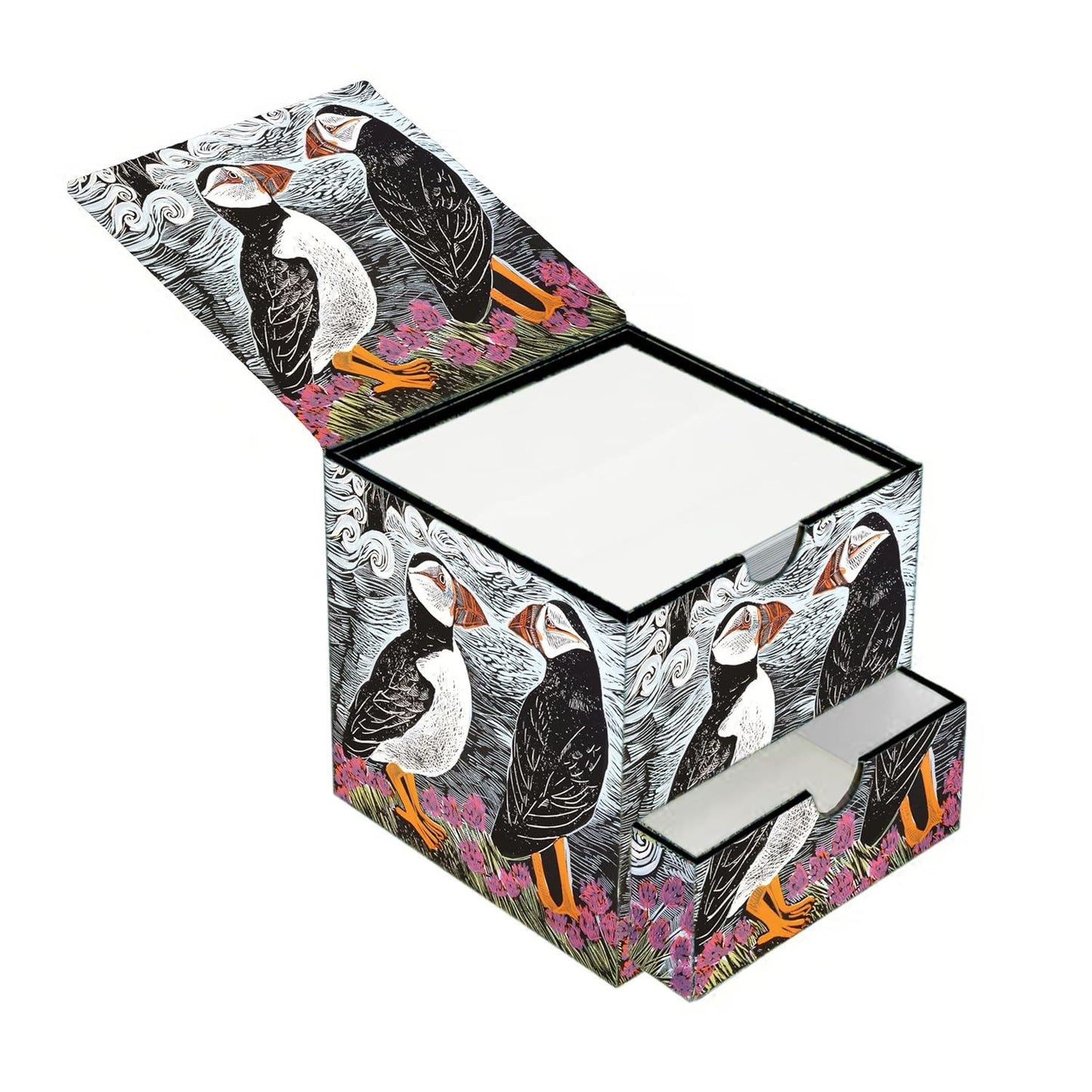 Angela Harding Puffin Memo Box