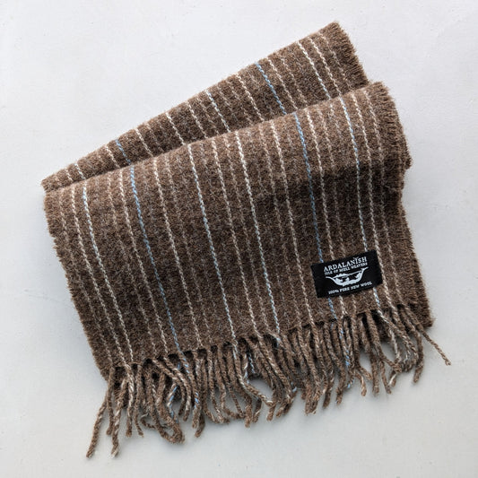 Moorit Ribbed Scarf - Ardalanish