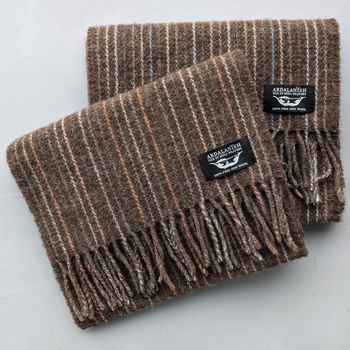 Moorit Ribbed Scarf - Ardalanish