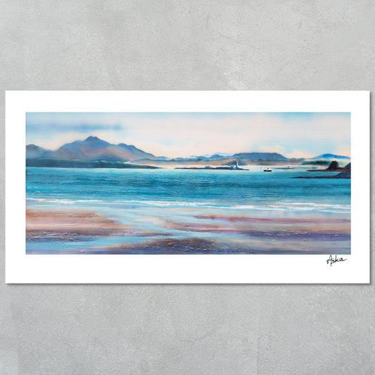 Crossing to Mull - Print