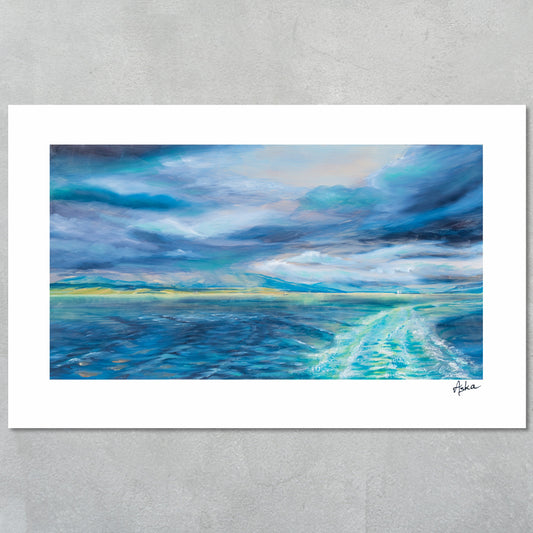 Leaving Mull - Print