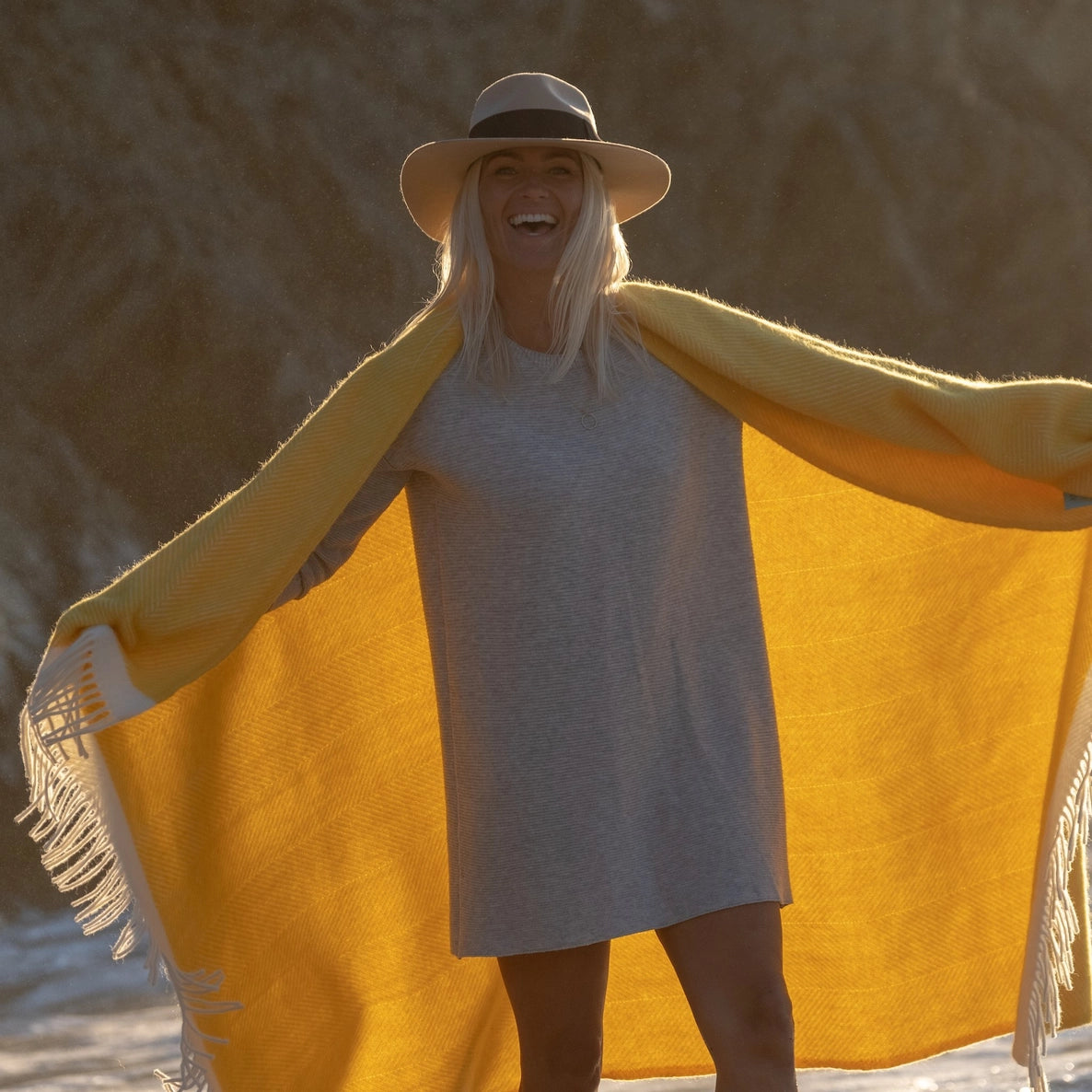 Herringbone Wool Blanket