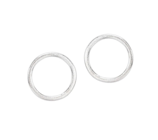 Circle Stud Earrings