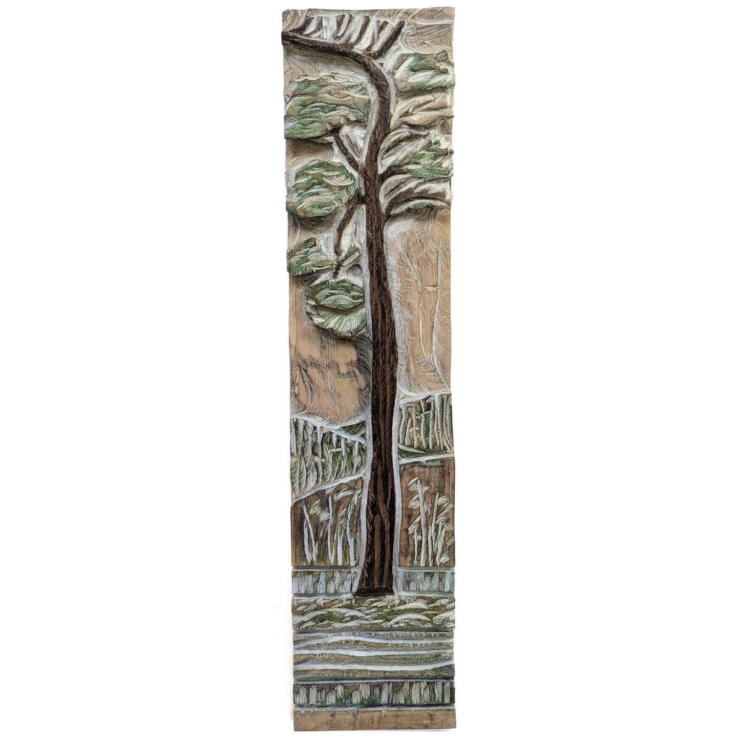 Scots Pine - Wood Carving by Lisa McKenna