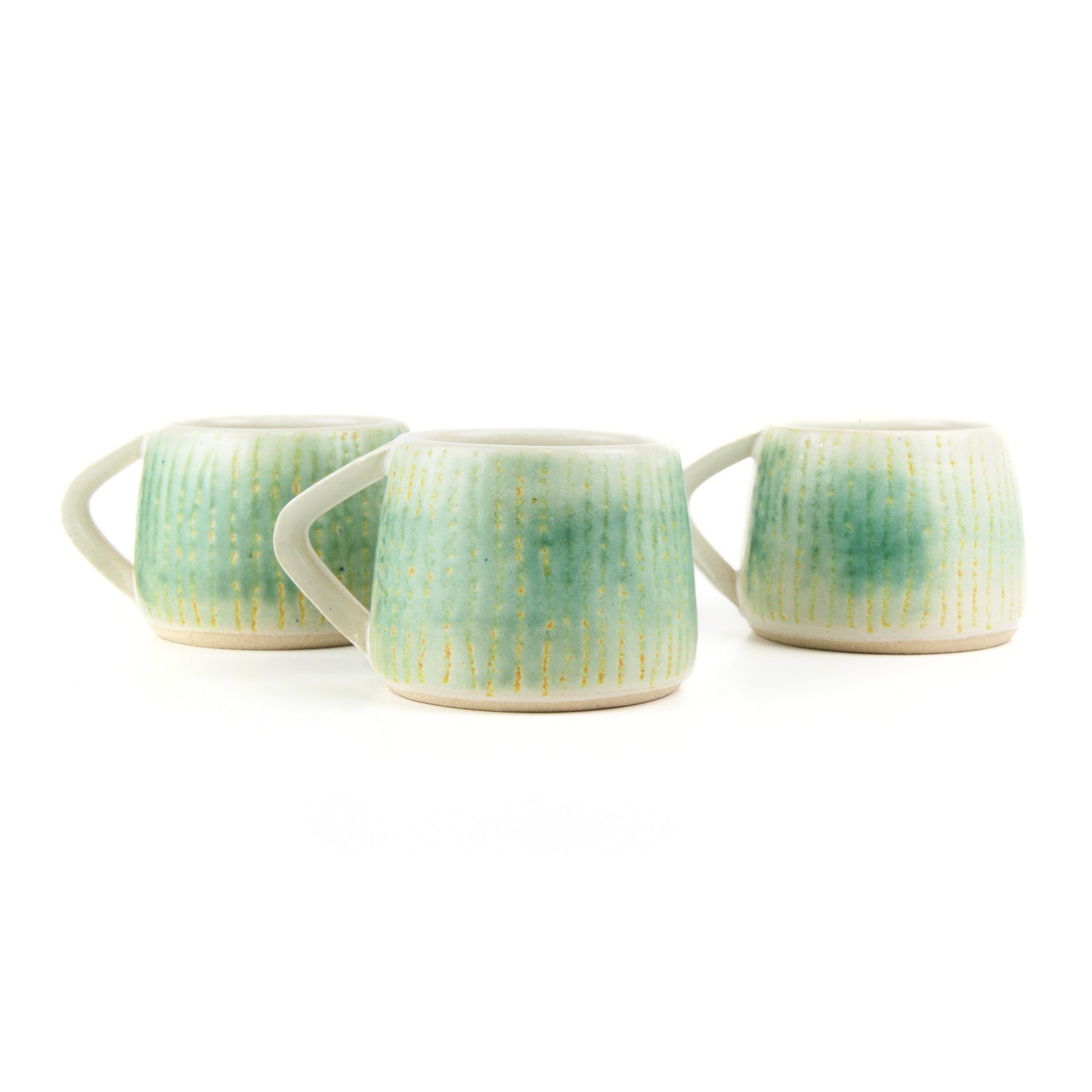 Mug - Turquoise and Yellow Stripe