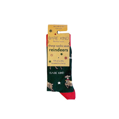 Christmas Bamboo Socks (Bare Kind)