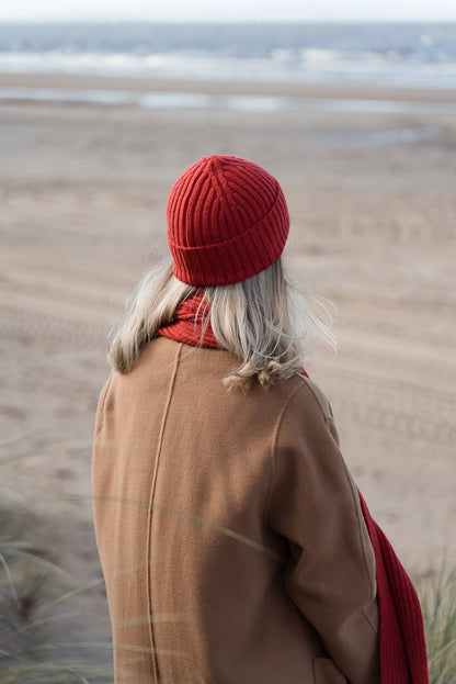 Scottish Lambswool Beanie Hat (Unisex)