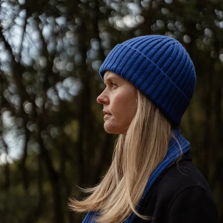 Scottish Lambswool Beanie Hat (Unisex)